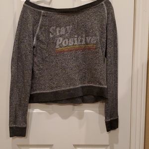 Off shoulder sweater